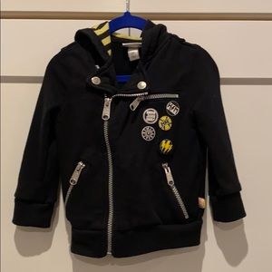 Harajuku kids moto-jacket